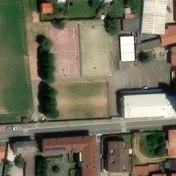 Volleyball Court — aerial view