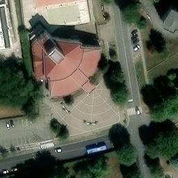 Volleyball Court — aerial view