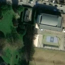 Volleyball Court near Brescia — aerial view