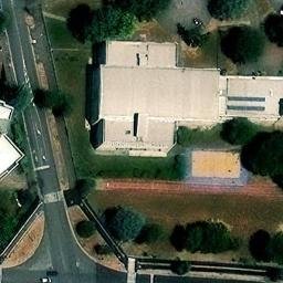 Volleyball Court — aerial view