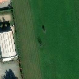 Sand Volleyball Court — aerial view