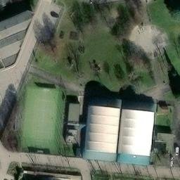 Volleyball Court — aerial view