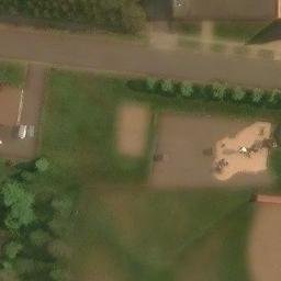 Prentice Beach Volleyball Court — aerial view
