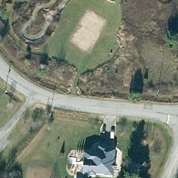 Cantley Beach Volleyball Court — aerial view