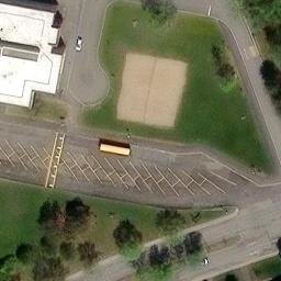 Saint-Bruno-de-Montarville Beach Volleyball Court #2 — aerial view