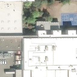 Sand Volleyball Court in Hillsboro, OR — aerial view