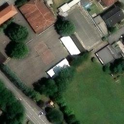 Volleyball Court — aerial view