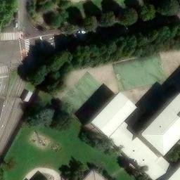 Volleyball Court — aerial view