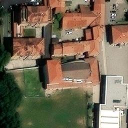 Volleyball Court — aerial view