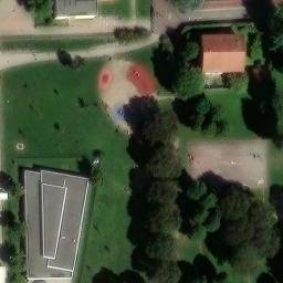 Volleyball Court — aerial view