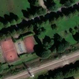 Volleyball Court — aerial view