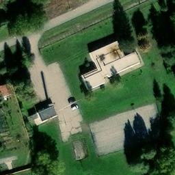 Volleyball Court — aerial view