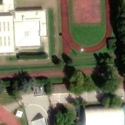 Volleyball Court — aerial view