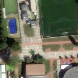 Volleyball Court — aerial view