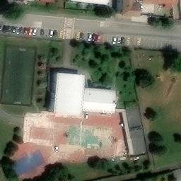 Volleyball Court — aerial view