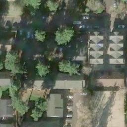 Rockwood Beach Volleyball Court #4 — aerial view