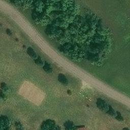 Flora Township Beach Volleyball Court — aerial view