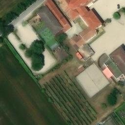 Volleyball Court near Piazzola sul Brenta — aerial view