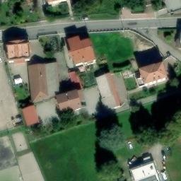 Sand Volleyball Court — aerial view
