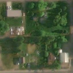 Hawkins Beach Volleyball Court — aerial view