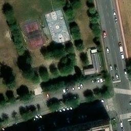 Volleyball Court — aerial view