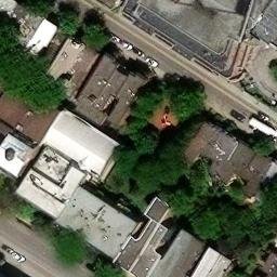 Volleyball de plage Milton-Parc — aerial view