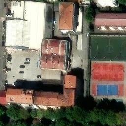 Volleyball Court — aerial view