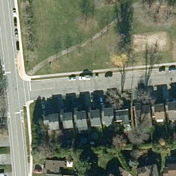 Gatineau Beach Volleyball Court #8 — aerial view