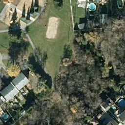 Gatineau Beach Volleyball Court #7 — aerial view