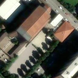 Volleyball Court — aerial view