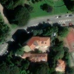 Volleyball Court — aerial view