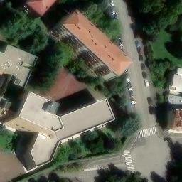 Volleyball Court near Milano — aerial view