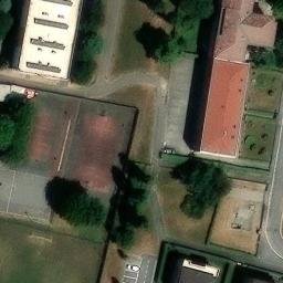 Volleyball Court — aerial view