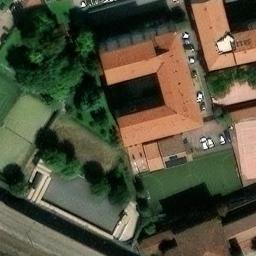 Volleyball Court near Milano — aerial view