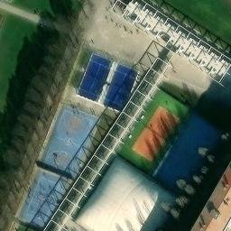 Volleyball Court — aerial view