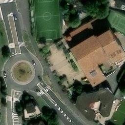 Volleyball Court — aerial view