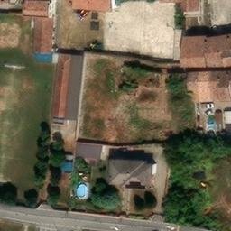 Volleyball Court — aerial view