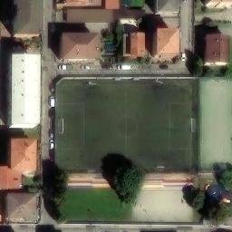 Volleyball Court — aerial view