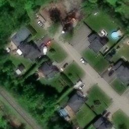 Pointe-Calumet Beach Volleyball Court — aerial view