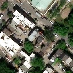 Ville-Marie Beach Volleyball Court #1 — aerial view