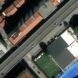 Volleyball Court — aerial view