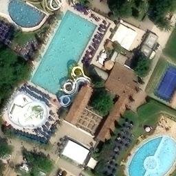 Volleyball Court — aerial view