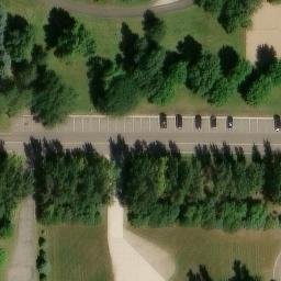 Aberdeen Beach Volleyball Court #1 — aerial view