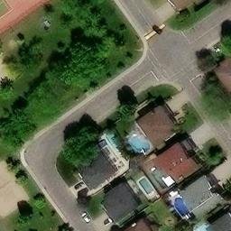 Dollard-des-Ormeaux Beach Volleyball Court #2 — aerial view