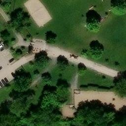 Dollard-des-Ormeaux Beach Volleyball Court #3 — aerial view
