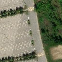 Saint-Laurent Beach Volleyball Court #1 — aerial view