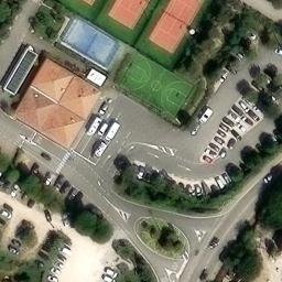 Volleyball Court — aerial view