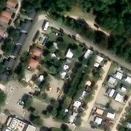 Sand Volleyball Court — aerial view