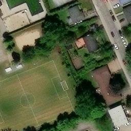 Pierrefonds-Roxboro Beach Volleyball Court #2 — aerial view