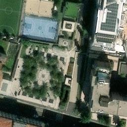 Volleyball Court — aerial view